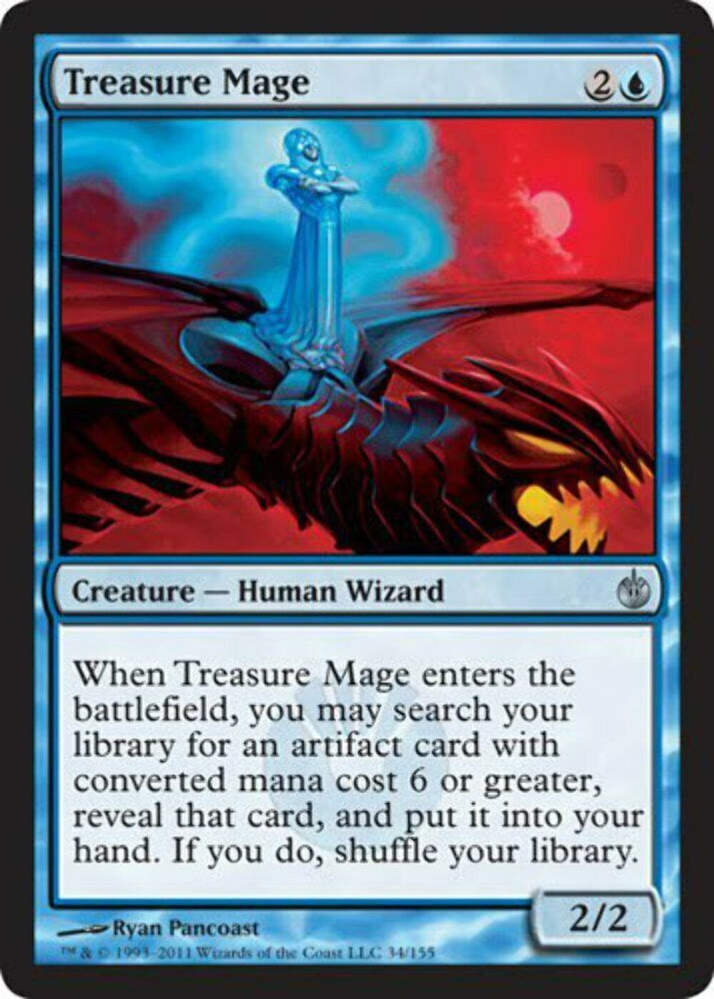 Treasure Mage Mirrodin Besieged - MTG