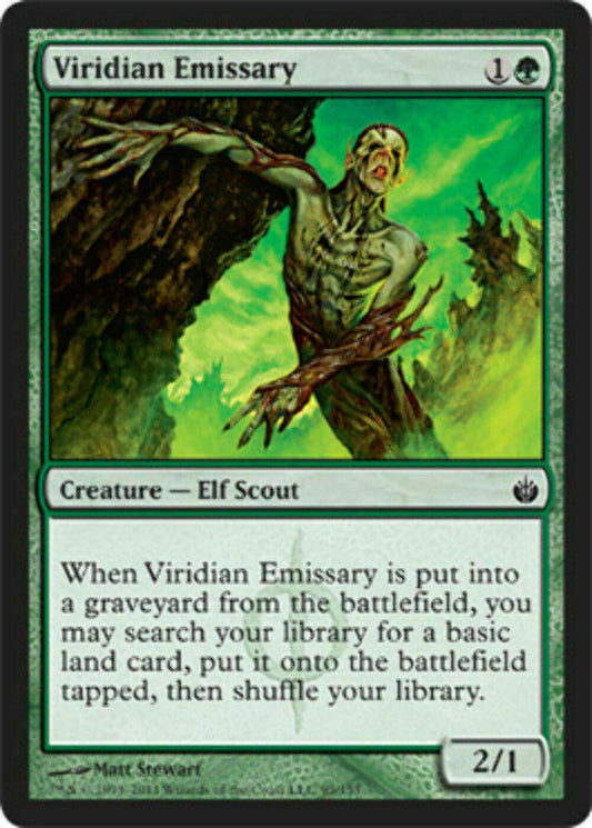 Viridian Emissary Mirrodin Besieged - MTG