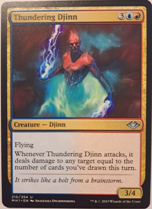Thundering Djinn - Modern Horizons 1 - MTG