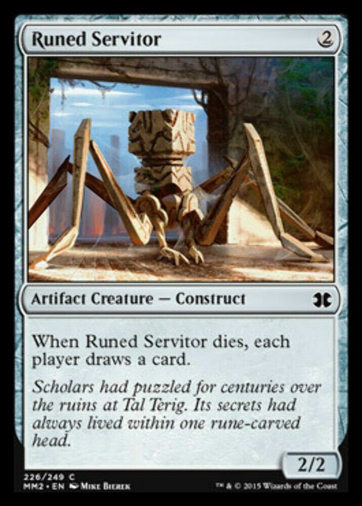 Runed Servitor Modern Masters 2015 - MTG