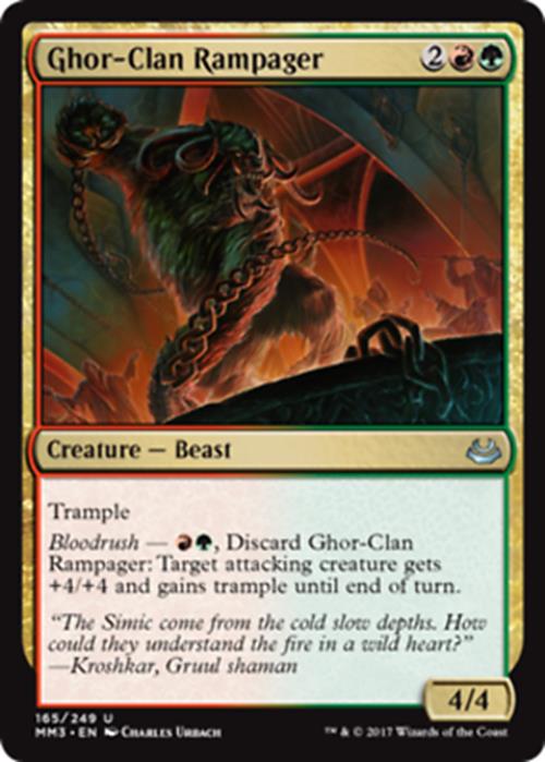 Ghor-Clan Rampager Modern Masters 2017 - MTG