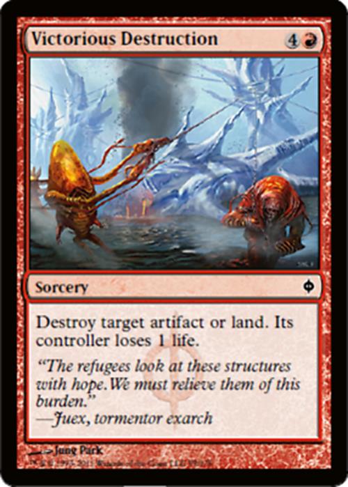 Victorious Destruction - Foil New Phyrexia - MTG