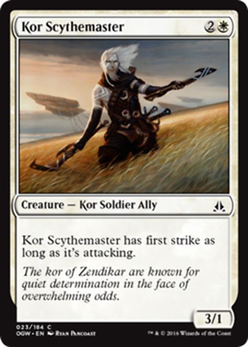 Kor Scythemaster Oath of the Gatewatch - MTG