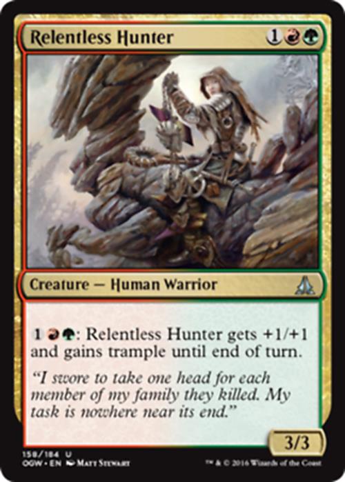 Relentless Hunter Oath of the Gatewatch - MTG