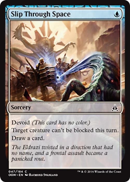 Slip Through Space Oath of the Gatewatch - MTG