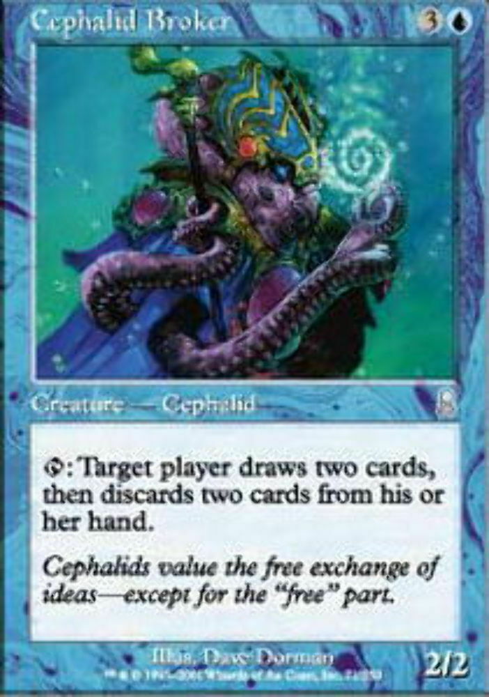 Cephalid Broker - Odyssey - MTG