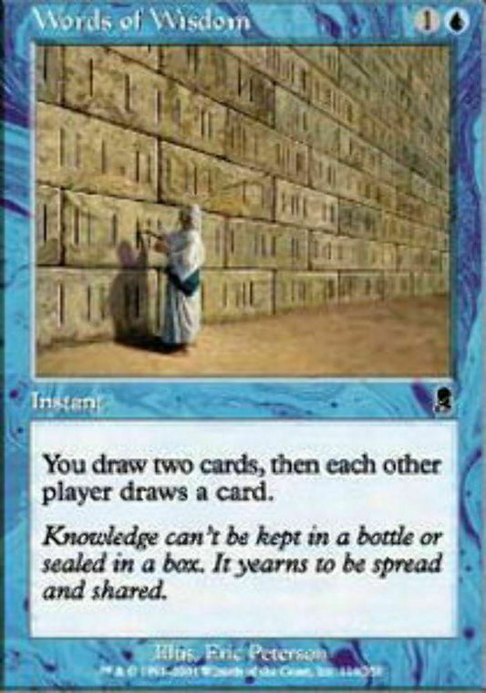 Words of Wisdom - Odyssey - MTG