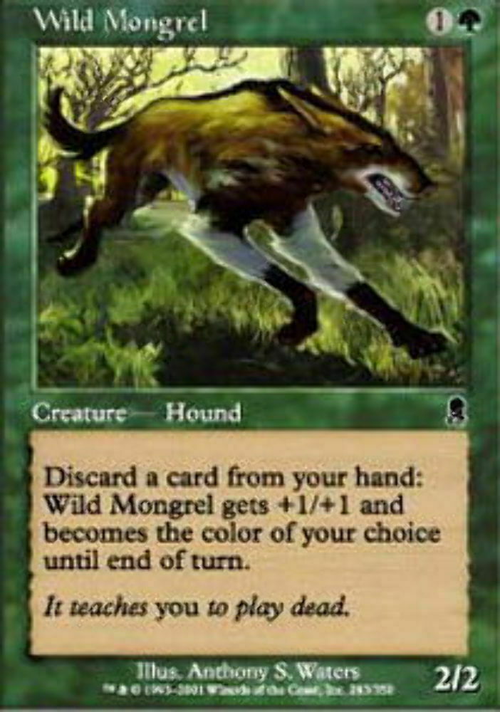 Wild Mongrel - Odyssey - MTG