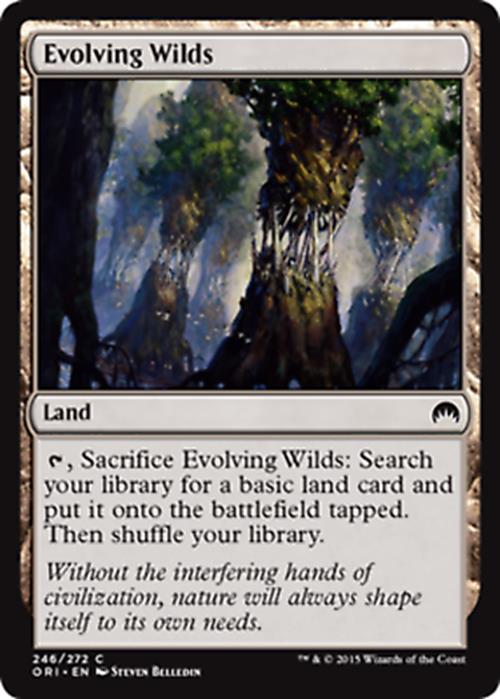 Evolving Wilds Origins - MTG