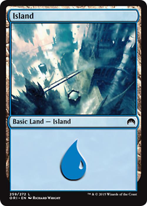 Island (259) Origins - MTG