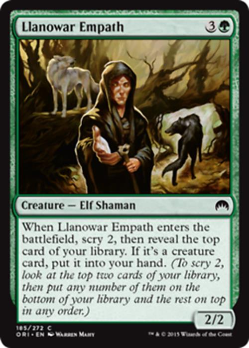 Llanowar Empath Origins - MTG