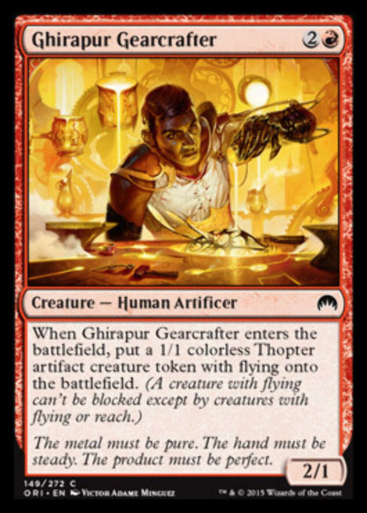Ghirapur Gearcrafter Origins - MTG