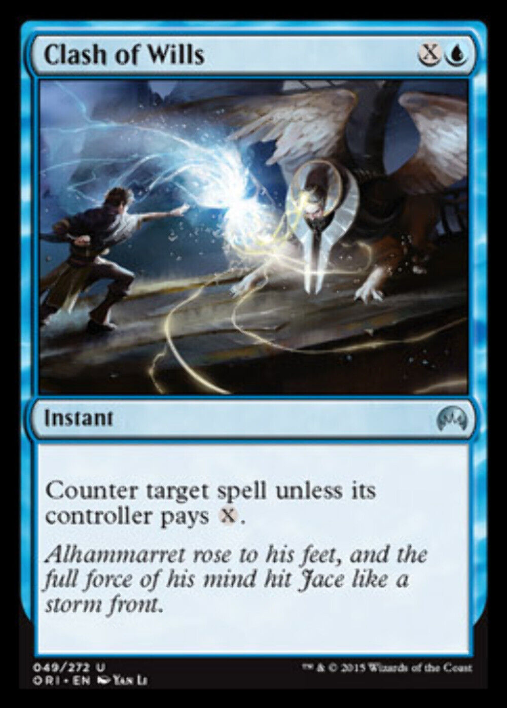 Clash of Wills Origins - MTG