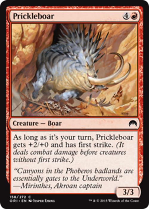 Prickleboar Origins - MTG