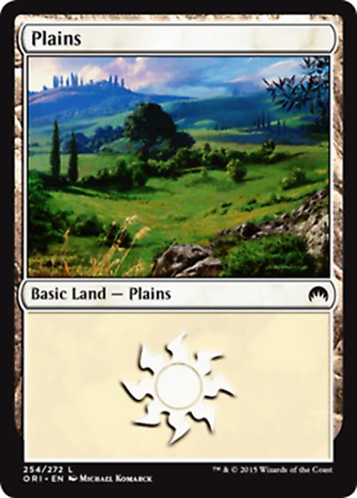 Plains (254) Origins - MTG