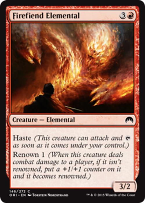 Firefiend Elemental Origins - MTG