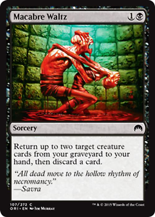 Macabre Waltz Origins - MTG