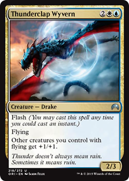 Thunderclap Wyvern Origins - MTG