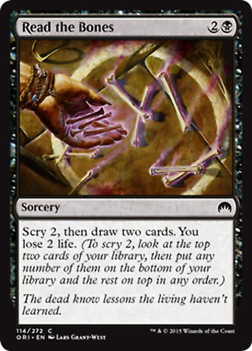 Read the Bones Origins - MTG