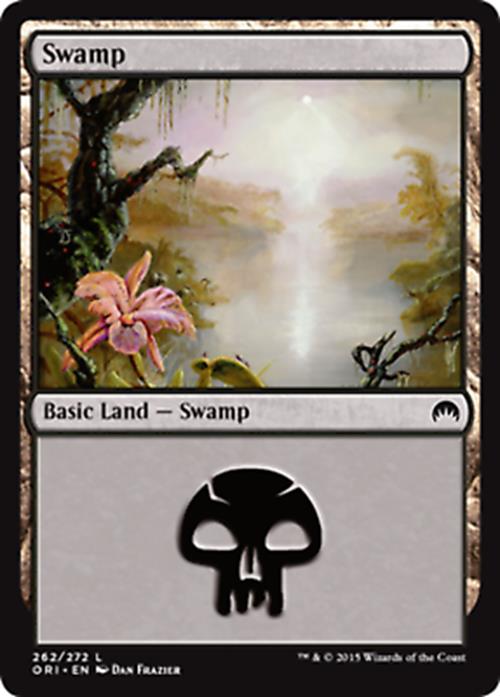 Swamp (262) Origins - MTG