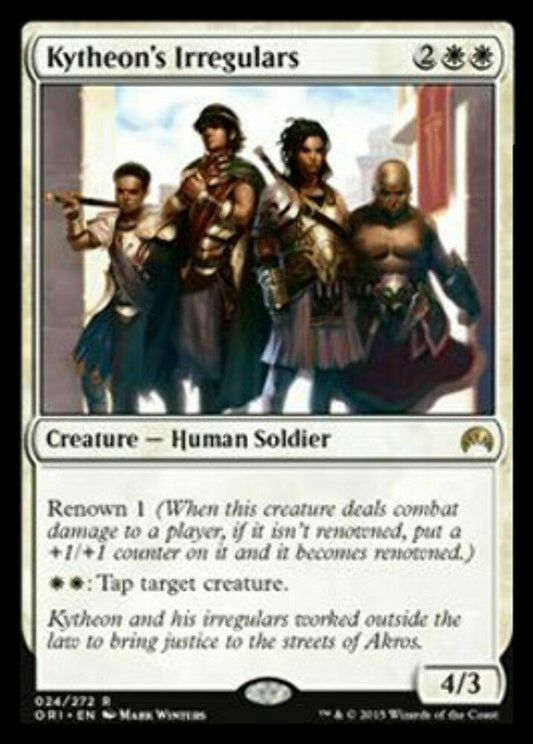 Kytheon's Irregulars Origins - MTG