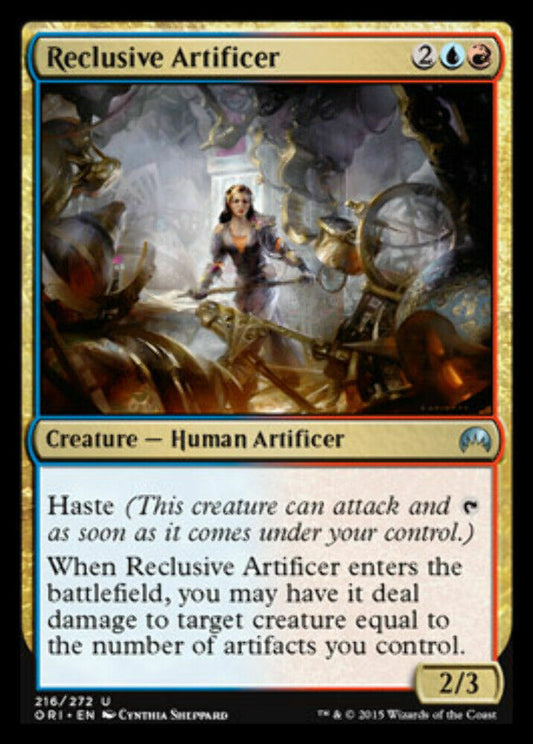 Reclusive Artificer Origins - MTG
