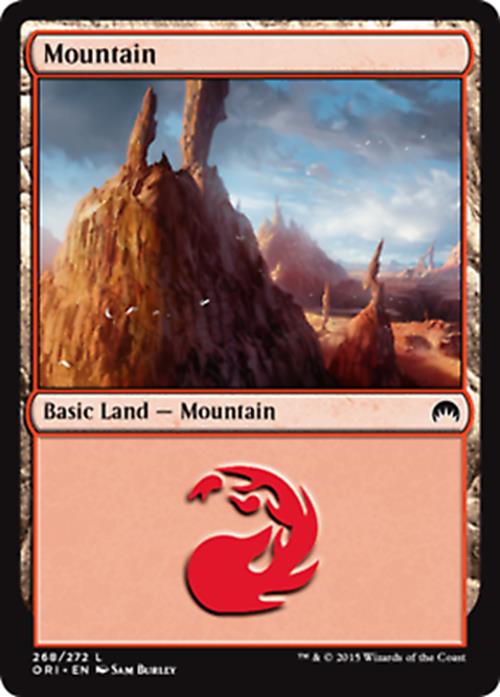 Mountain (268) Origins - MTG