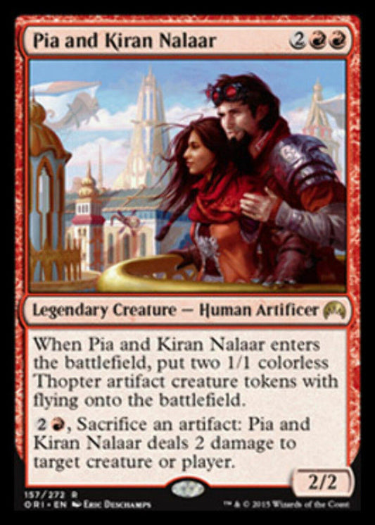 Pia and Kiran Nalaar Origins - MTG