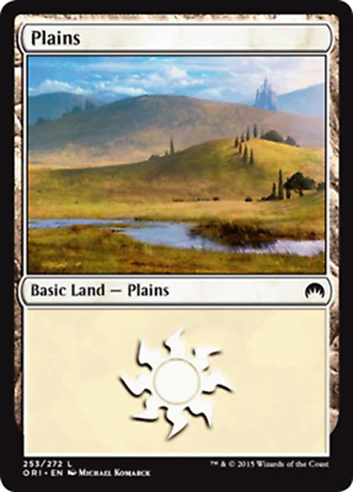Plains (253) Origins - MTG