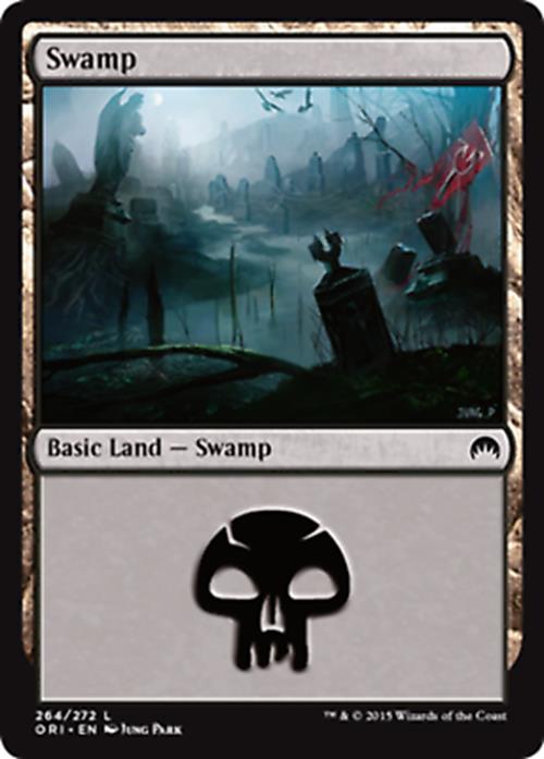 Swamp (264) Origins - MTG