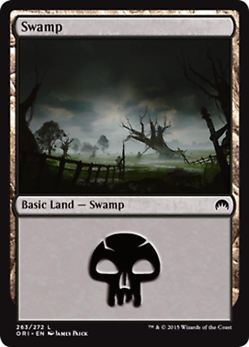 Swamp (263) Origins - MTG