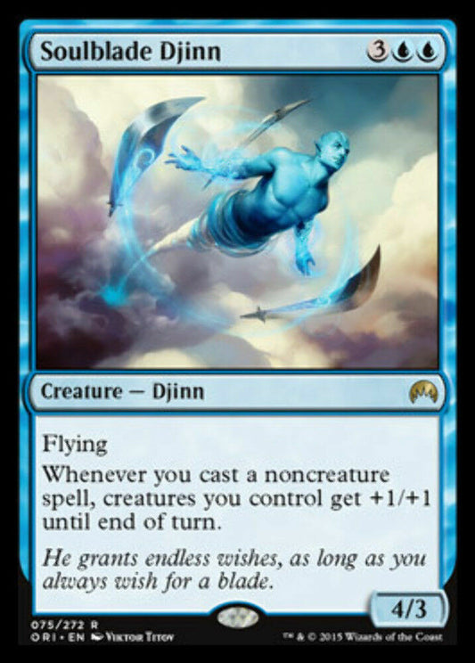 Soulblade Djinn Origins - MTG