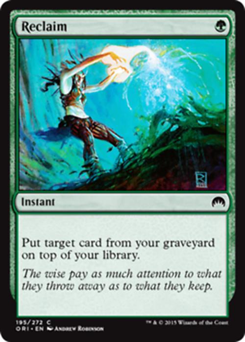 Reclaim Origins - MTG