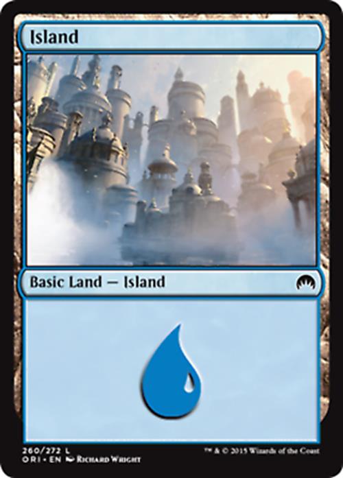 Island (260) Origins - MTG