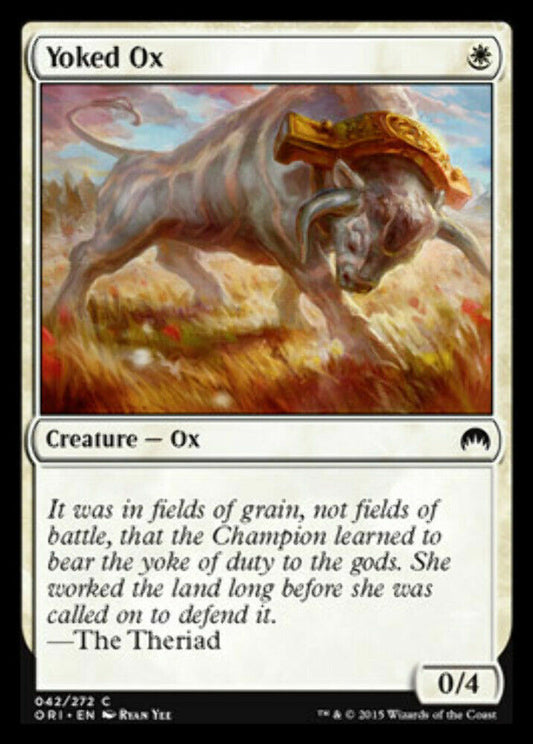 Yoked Ox Origins - MTG