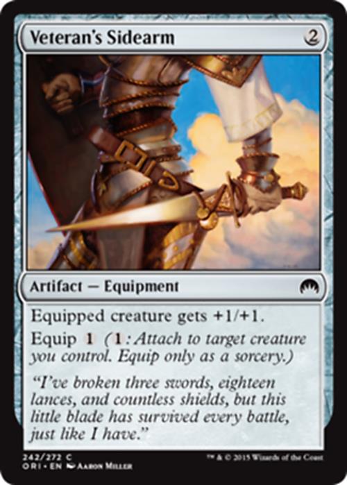 Veteran's Sidearm Origins - MTG