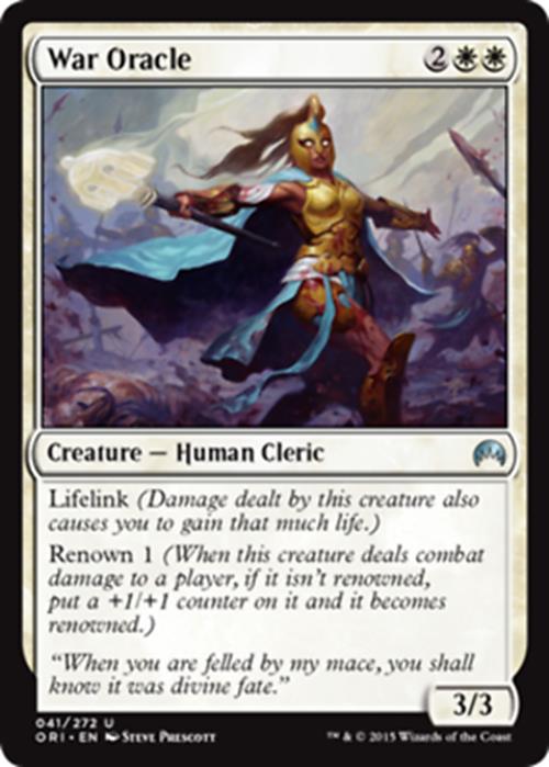 War Oracle Origins - MTG