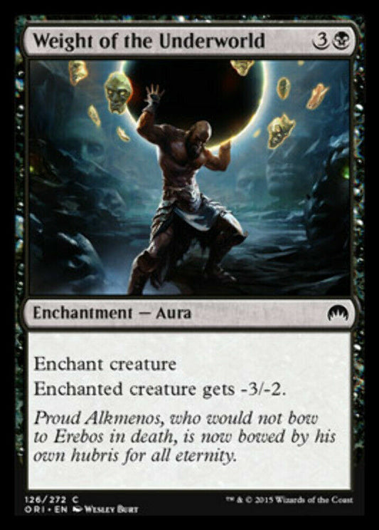 Weight of the Underworld Origins - MTG