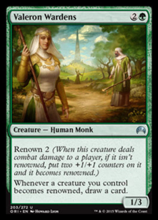 Valeron Wardens Origins - MTG