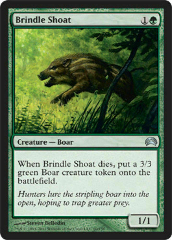 Brindle Shoat Planechase 2012 - MTG