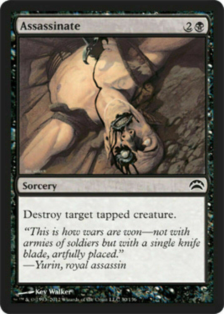 Assassinate Planechase 2012 - MTG
