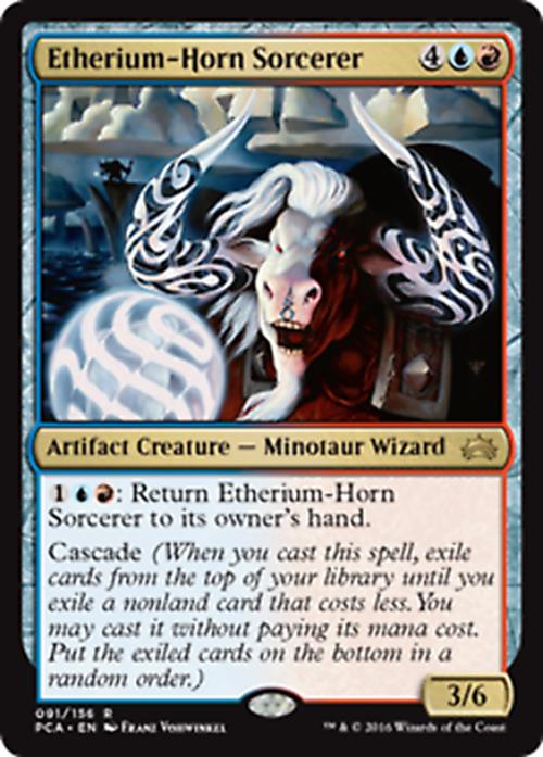 Etherium-Horn Sorcerer Planechase Anthology - MTG
