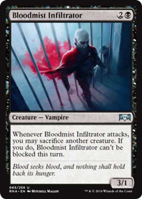 Bloodmist Infiltrator Ravnica Allegiance - MTG