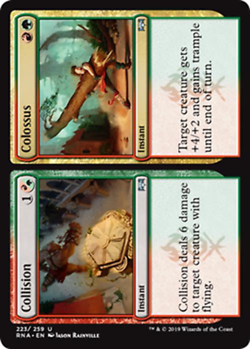 Collision // Colossus Ravnica Allegiance - MTG