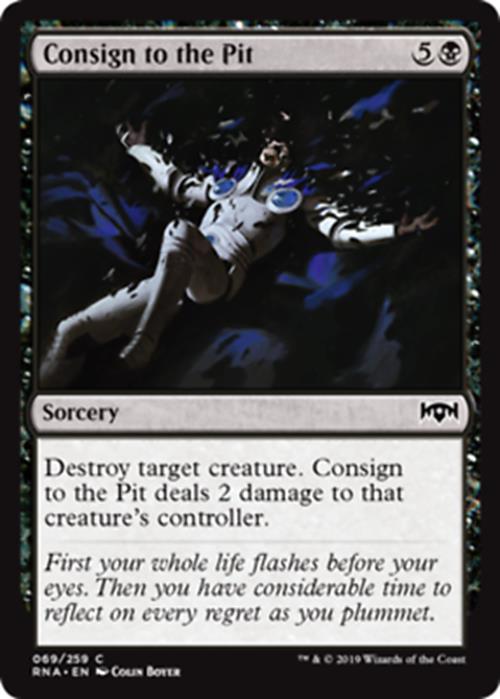 Consign to the Pit Ravnica Allegiance - MTG