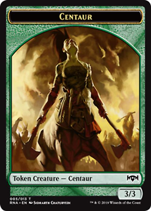 Centaur Token Ravnica Allegiance - MTG