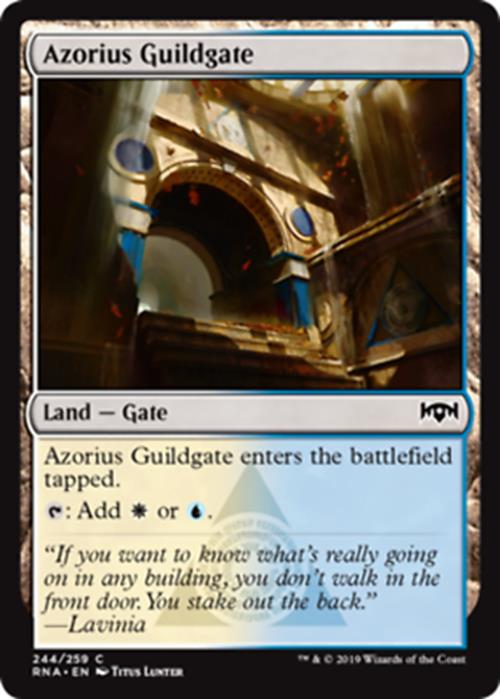 Azorius Guildgate (244) Ravnica Allegiance - MTG