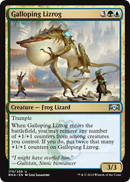 Galloping Lizrog Ravnica Allegiance - MTG