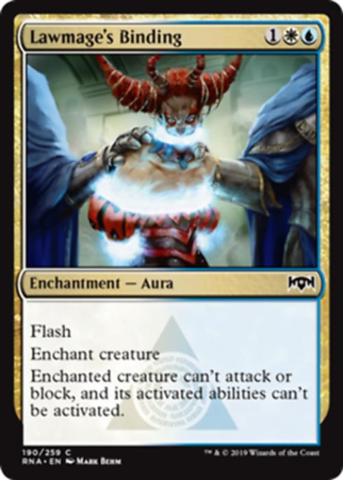 Lawmage's Binding Ravnica Allegiance - MTG