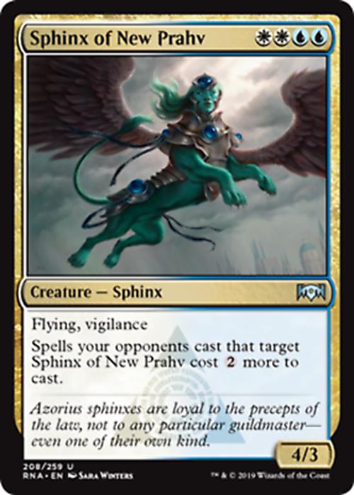 Sphinx of New Prahv Ravnica Allegiance - MTG